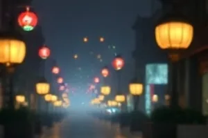 空旷排练厅里一架立式钢琴与谱架