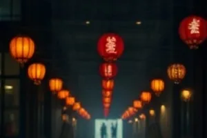工厂车间里透光的玻璃成品整齐排列