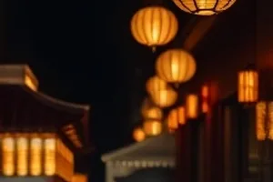雨夜港口边一封信搁在木质信箱上